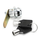 20mm Drawer Tubular Cam Lock For Door Mailbox Cabinet Cupboard + 2 Keys