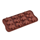 Silicone Gummy Bear Chocolate Jelly Mold With Dropper Candy Maker Ice Tray Mo Gw