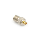 Brand New F female jack to MCX male plug RF coaxial RF adapter connector lo FT