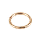 1.2mm Titanium steel Clicker Septum Segment Lip Nose Ear Hoop Body Piercing