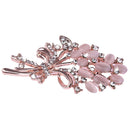 Bouquet Diamond Corsage Alloy Brooch Metal Brooch Exquisite Accessory
