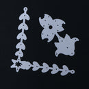 Leaf and Flower DIY Metal Stencil Scrapbook Craft Cutting Die