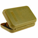 Mini Portable Fishing Tackle Box Waterproof ABS Plastic Foam Fly Fishing LurY6E9