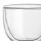 4pcs Double Wall Glass Coffee Mug Insulated Tea Cup With Handle 200ml Clear