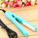 Mini Practical Electric Hair Styling Ceramic Straightener Curler Iron Roller M&