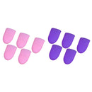 Nail Art Soak Off Cap Pink+Purple