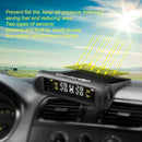 AN001 Solar Car TPMS LCD Tire Pressure Monitoring System+4pc External Sensors