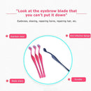 Portable Eye Brow Razor Blade Eyebrow Trimmer Shaper Shaver Hair Remover