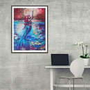 5D DIY Special Shaped Diamond Painting Beauty Cross Stitch Mosaic Kit Decor