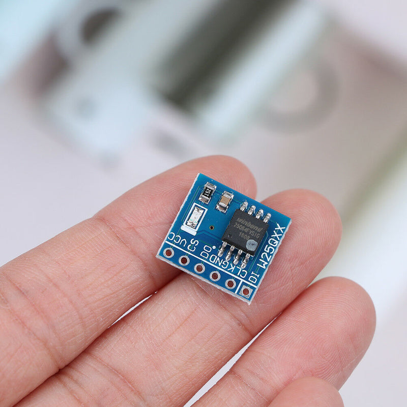 W25Q64 64Mbit 8MByte flash storage module SPI interface BV SP