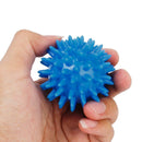 Spiky Massage Ball Reflexology Body Muscle Fitness Stress Relief Blue 55mm