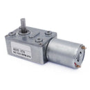 DC 12V Gear Reduction Motor Worm Reversible Torque Turbo Geared Motor JOW