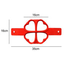 Baking Tools Silicone Four heart-shaped For Waffles Pancake Eggplant Waffle