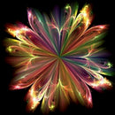 New Fantasy Flower Abstract Art Diy Crystal Full Drill Round 5D Diamond Pai C7T2