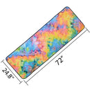 Soft Non-Slip Yoga Blankets Yoga Pilates Mat Towel Quick Dry Printed Blanke H1R7