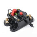 Circuit Breaker 70A, 12V-24V DC 70A Manual Reset Stereo Audio Circuit Breaker