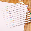 12 colors erasable, easily erase whiteboard pen drawing board pen Q1E8 D1T9 E7Q0