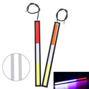 2PCS 12V 3Color DRL Car LED Strip Light Bar For Camping Boat Waterpro Hn