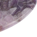 Face Body SPA Amethyst stone Board Gua Sha Body Relaxing Scraping MassageS Ew