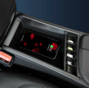 Car Phone Wireless Charging Central Armrest Storage Box Wireless Charging F