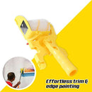 Multifunctional Handheld Clean-Cut Edger Roller Paint Brush for Home Wall