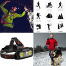 Camping Fishing LED Headlamp 4 Modes COB+XML T6 Headlight Head Lamp Torch