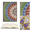 DIY Mandala Special Shaped Diamond Painting 50 Pages A5 Notebook Sketchbook