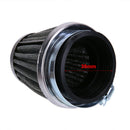 39mm 2 Layer Steel Net Filter Gauze Motorcycle Clamp-on Air Filter Cleaner