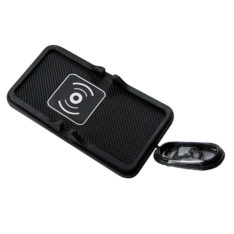 Qi Wireless Car Charger Dashboard Phone Holder Pad Dock Universal Charging