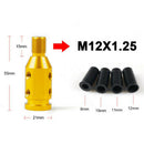 Custom Aluminum Universal Shift Lever Adapter for Mini M12X1.25 Threadless