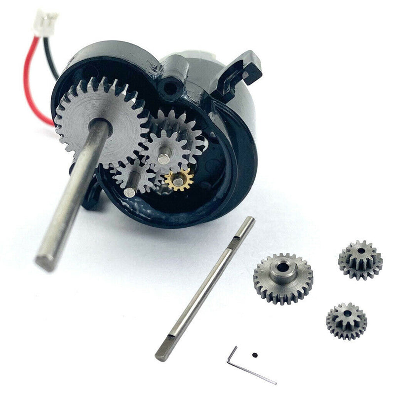 RC Car Gearbox Gear Upgrade Parts RC Part Durable Practical fits for WPL D12