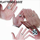 Easy Magic Close-up Dice Magic Trick Beat Flat Dice Easy To Learn Mini Magic  LJ