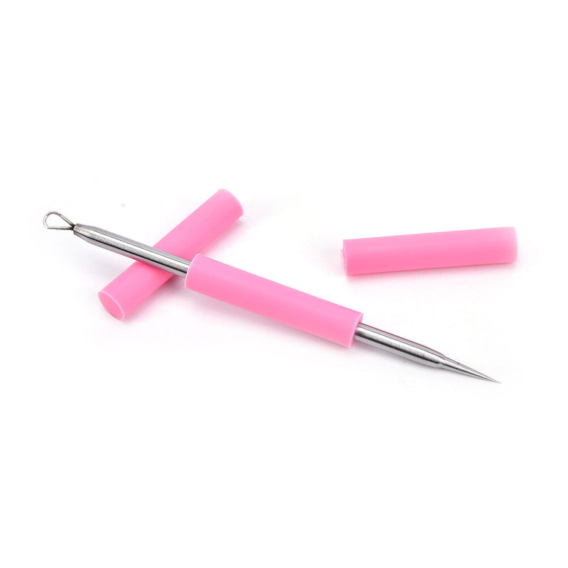 Beauty Stainless Acne Blackhead Extractor Remover Double Head Acne Needl N.AU