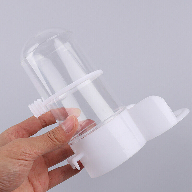 Pet Bird Automatic Drinker Feeder Water Dispenser Clip Parrot Hamster SupplyTE3C