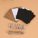 10pcs 3 inch Wall Hanging Photo Paper Frame Picture Display Modern Art Home