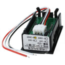 Mini Panelmeter Voltage Voltmeter DC 0 - 200 V 20 mA Yellow Three Cables J3L5
