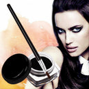 Pro Waterproof Eye Liner Liquid Eyeliner Shadow Gel Makeup Cosmetic+Brush Bl %a