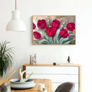 Diamond Painting Flowers Full Round Rhinestone Picture Home Art (D286)