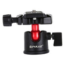 Mini Panoramic 360 Camera Head Rotation Ballhead for Tripod DSLR, Black