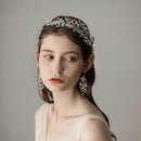 Bride Wedding Headband Crystal Rhinestone Bridal Hair Accessories for Women