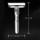 Sharpy Heavy Duty Double Edge Safety Razor + 5 Stainless Steel Blades for Men