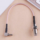 Coaxial RF Connector F-K Female to CRC9 Bent Head Adapter Pigtail Cable