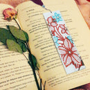 DIY Flower Special Shaped Diamond Painting Leather Tassel Bookmark Crafts