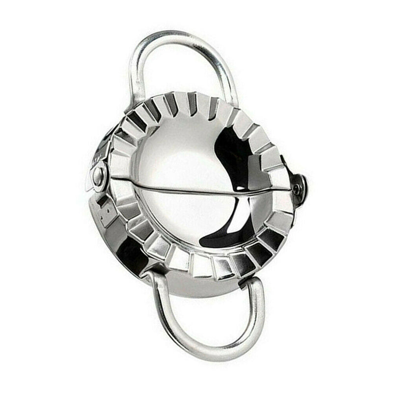 1 x Stainless Dumpling Maker Wrapper Dough Cutter Pie Ravioli Mould Newest Use
