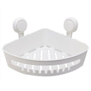 Suction Corner Bathroom Shower Shelf Storage Basket Wall for Shampoo,Condit