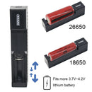 USB Port Universal Battery Charger For 3.7V 18650 26650 14500 Li-ion Battery OZ