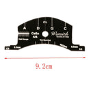 3/4 4/4 Violin Bridge Mold Template Repair Tool for Cello Viola Violin Frets
