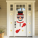 Santa Claus Wall Stickers Merry Christmas Decals Xmas Mural Art (X005) A