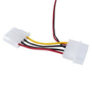 80mm DC 12V 2W 4 Pin Male to Female Adapter PC Computer Ventilator
