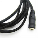 10ft 3.5mm Stereo Audio Aux Headphone Extension Cord Cable Male to Female M/F